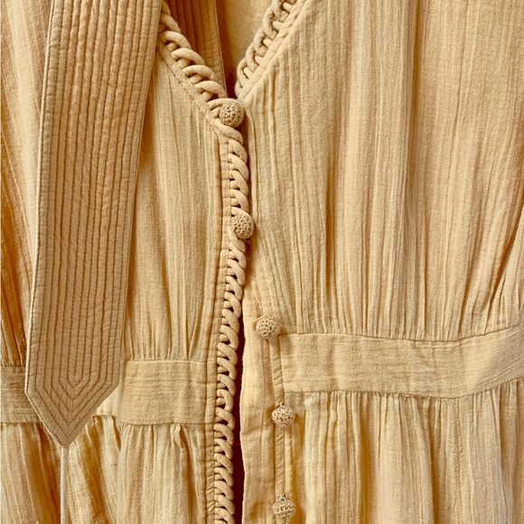 Sezane Cecilia Dress in Honey - Picture 9 of 10